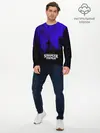 Мужской лонгслив базовый / Очень странные дела (P007_P004ooo1674097, P004ooo1674097)