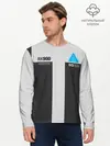 Мужской лонгслив базовый / Connor Detroit: Become Human (P007_P004ooo1674009, P004ooo1674009)
