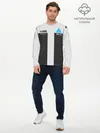 Мужской лонгслив базовый / Connor Detroit: Become Human (P007_P004ooo1674009, P004ooo1674009)