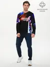 Мужской лонгслив базовый / Очень странные дела (P007_P004ooo1673927, P004ooo1673927)