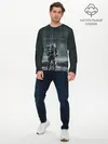 Мужской лонгслив базовый / Death Stranding (P007_P004ooo1676621, P004ooo1676621)