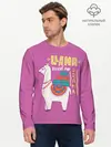 Мужской лонгслив базовый / Lama (P007_P004ooo1677303, P004ooo1677303)
