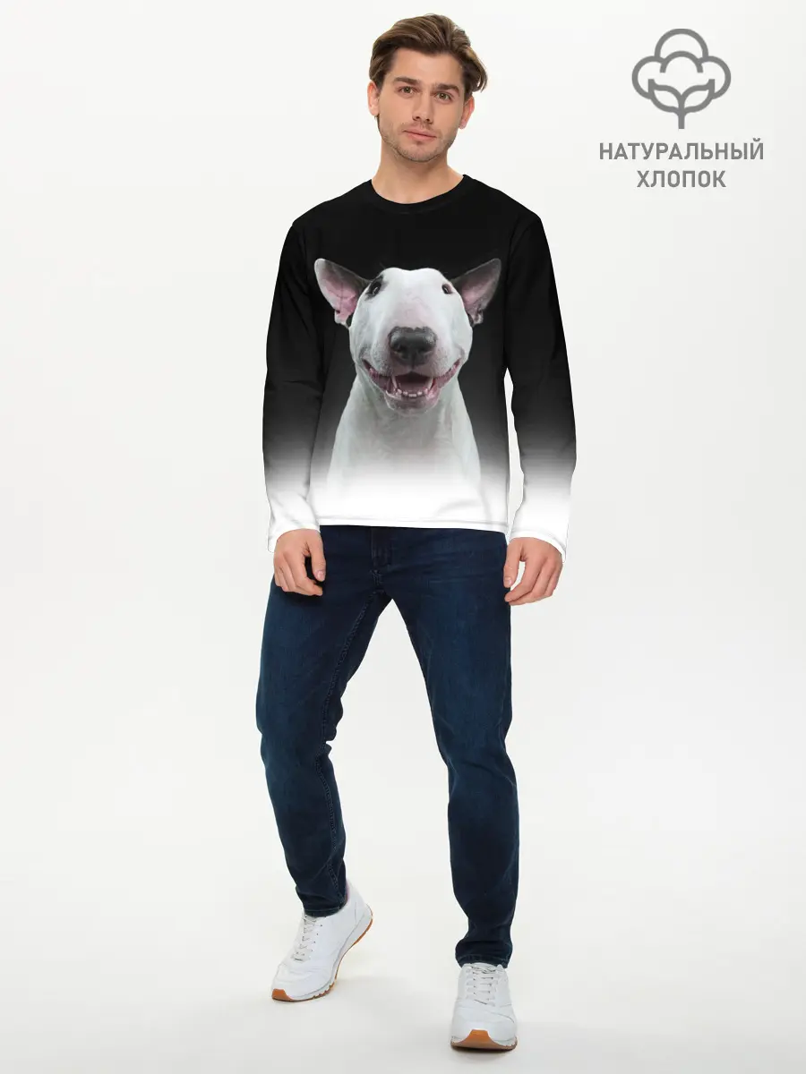 Мужской лонгслив базовый / Oh snap! (P007_P004ooo1677345, P004ooo1677345)