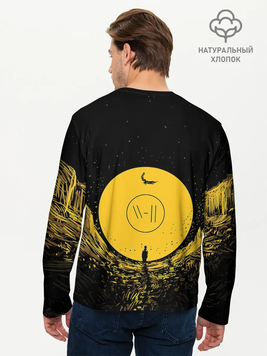 Мужской лонгслив базовый / Twenty One Pilots (P007_P004ooo1678897, P004ooo1678897)