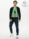 Мужской лонгслив базовый / SF (P007_P004ooo1679215, P004ooo1679215)