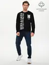 Мужской лонгслив базовый / BTS (P007_P004ooo1679861, P004ooo1679861)