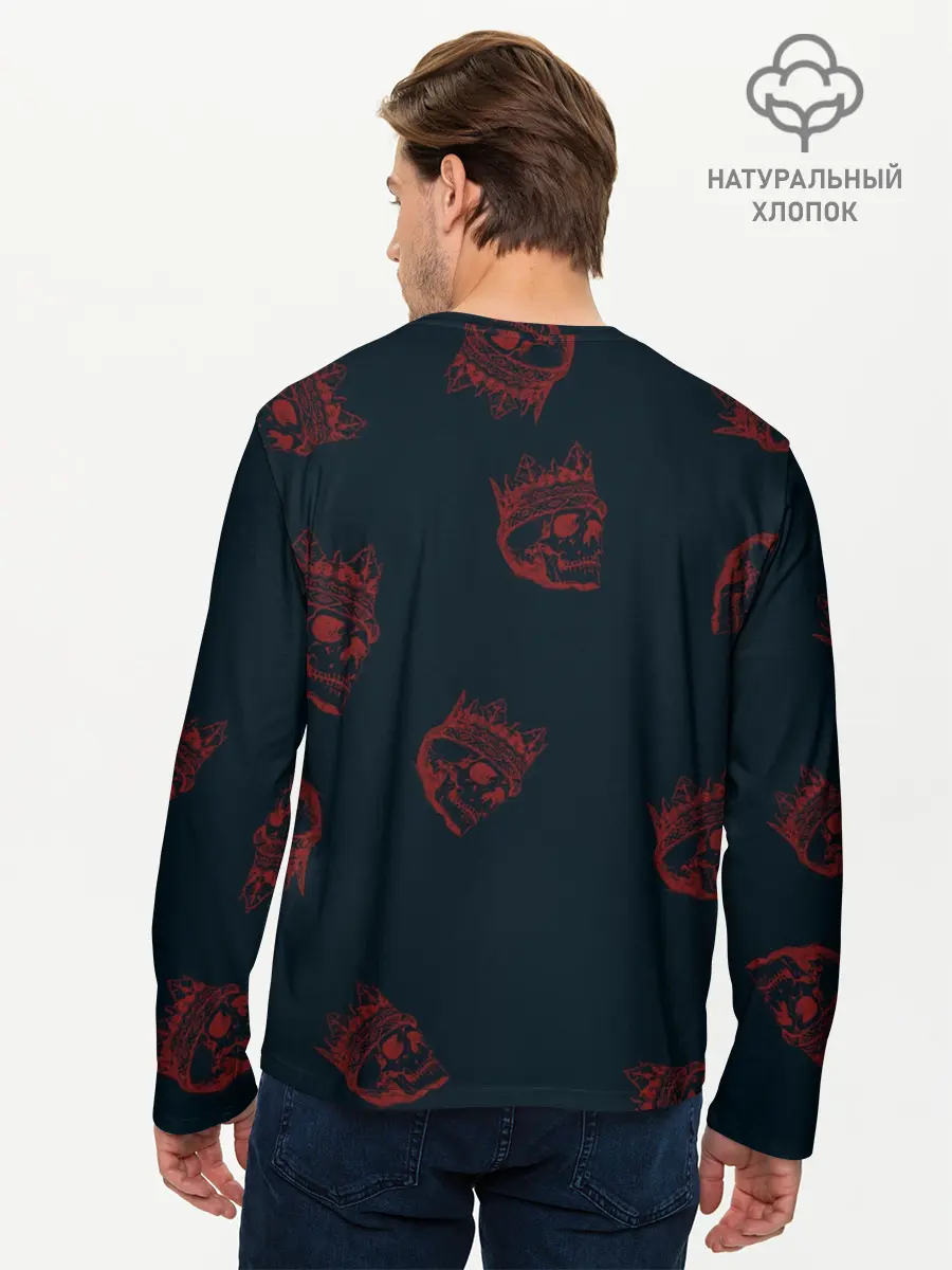 Мужской лонгслив базовый / Лил Пип (P007_P004ooo1679915, P004ooo1679915)
