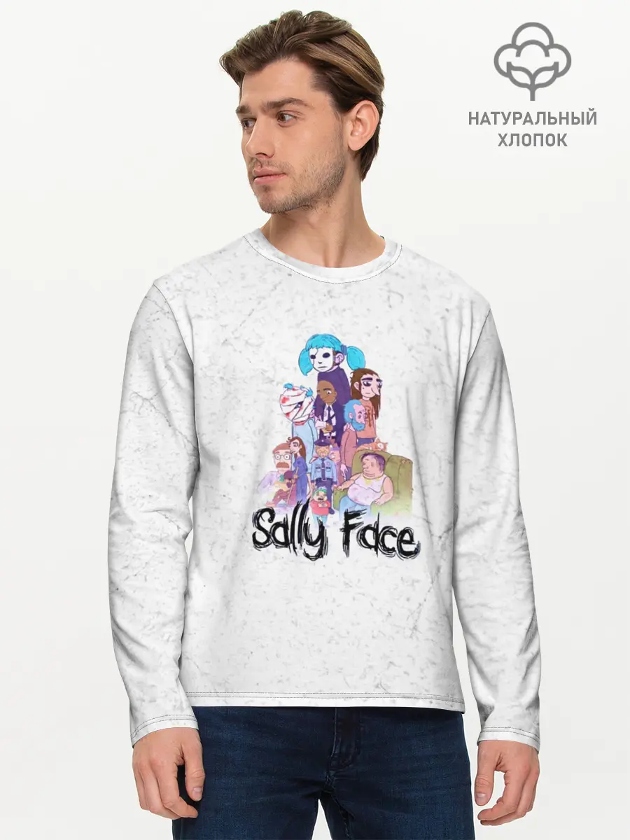 Мужской лонгслив базовый / Sally Face (P007_P004ooo1682033, P004ooo1682033)