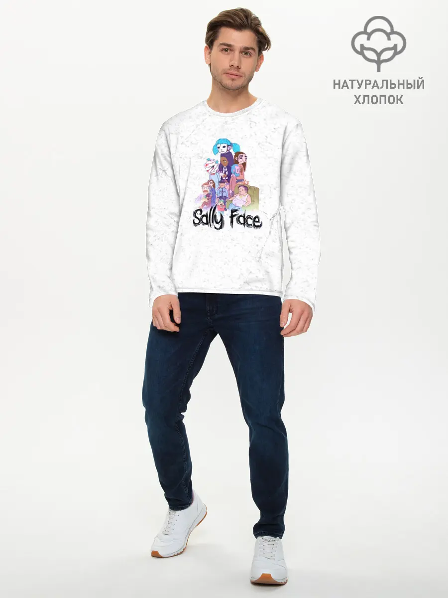 Мужской лонгслив базовый / Sally Face (P007_P004ooo1682033, P004ooo1682033)
