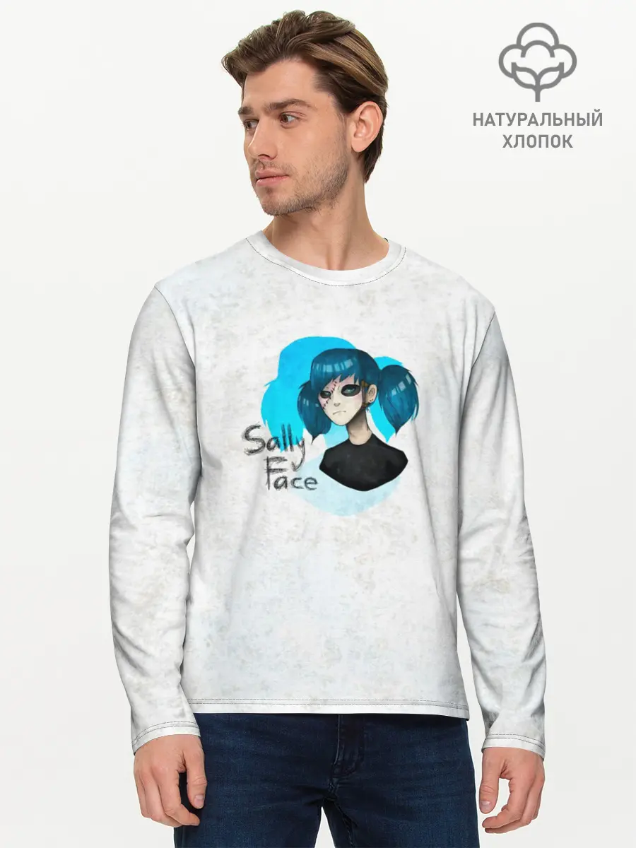 Мужской лонгслив базовый / Sally Face (P007_P004ooo1682107, P004ooo1682107)