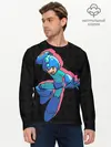 Мужской лонгслив базовый / Mega Man (P007_P004ooo1684509, P004ooo1684509)