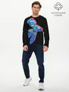 Мужской лонгслив базовый / Mega Man (P007_P004ooo1684509, P004ooo1684509)