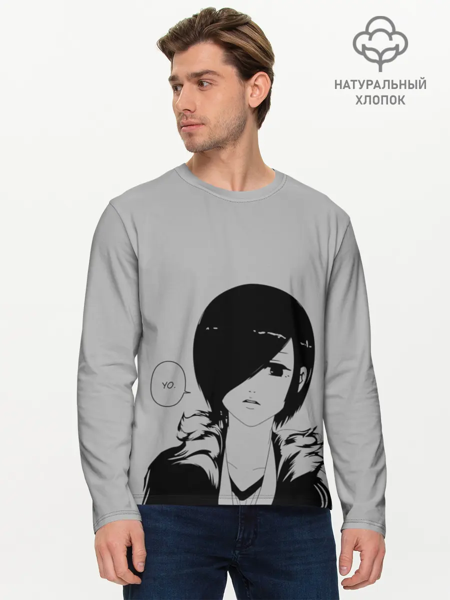 Мужской лонгслив базовый / Тоука (P007_P004ooo1684619, P004ooo1684619)