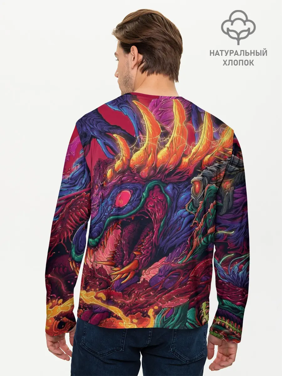 Мужской лонгслив базовый / HyperBEAST (P007_P004ooo1683831, P004ooo1683831)