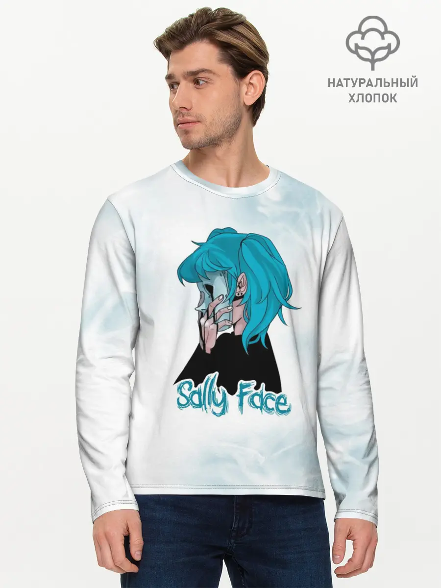 Мужской лонгслив базовый / Sally Face (P007_P004ooo1685279, P004ooo1685279)