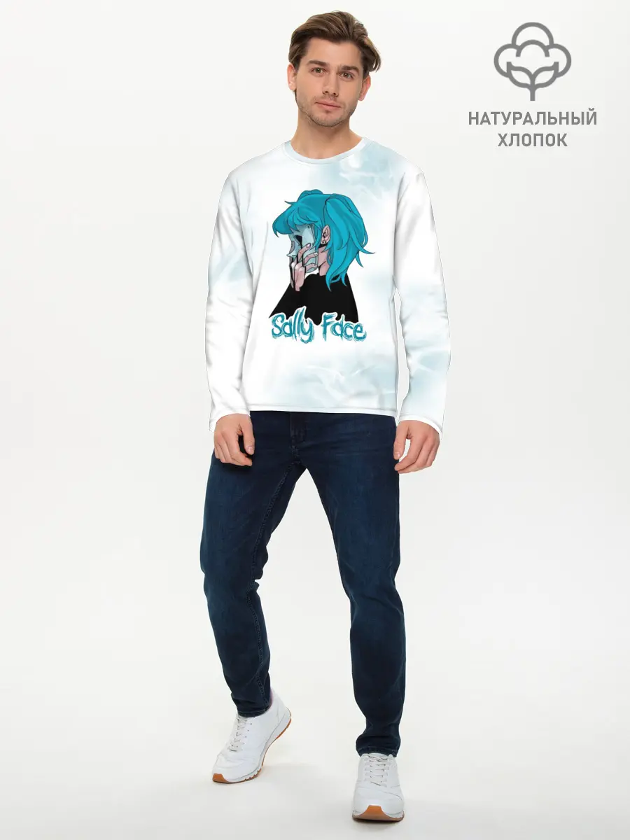 Мужской лонгслив базовый / Sally Face (P007_P004ooo1685279, P004ooo1685279)