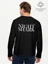 Мужской лонгслив базовый / Night shark (P007_P004ooo1685289, P004ooo1685289)