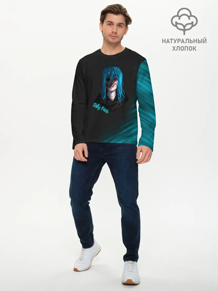 Мужской лонгслив базовый / Sally Face (P007_P004ooo1685309, P004ooo1685309)