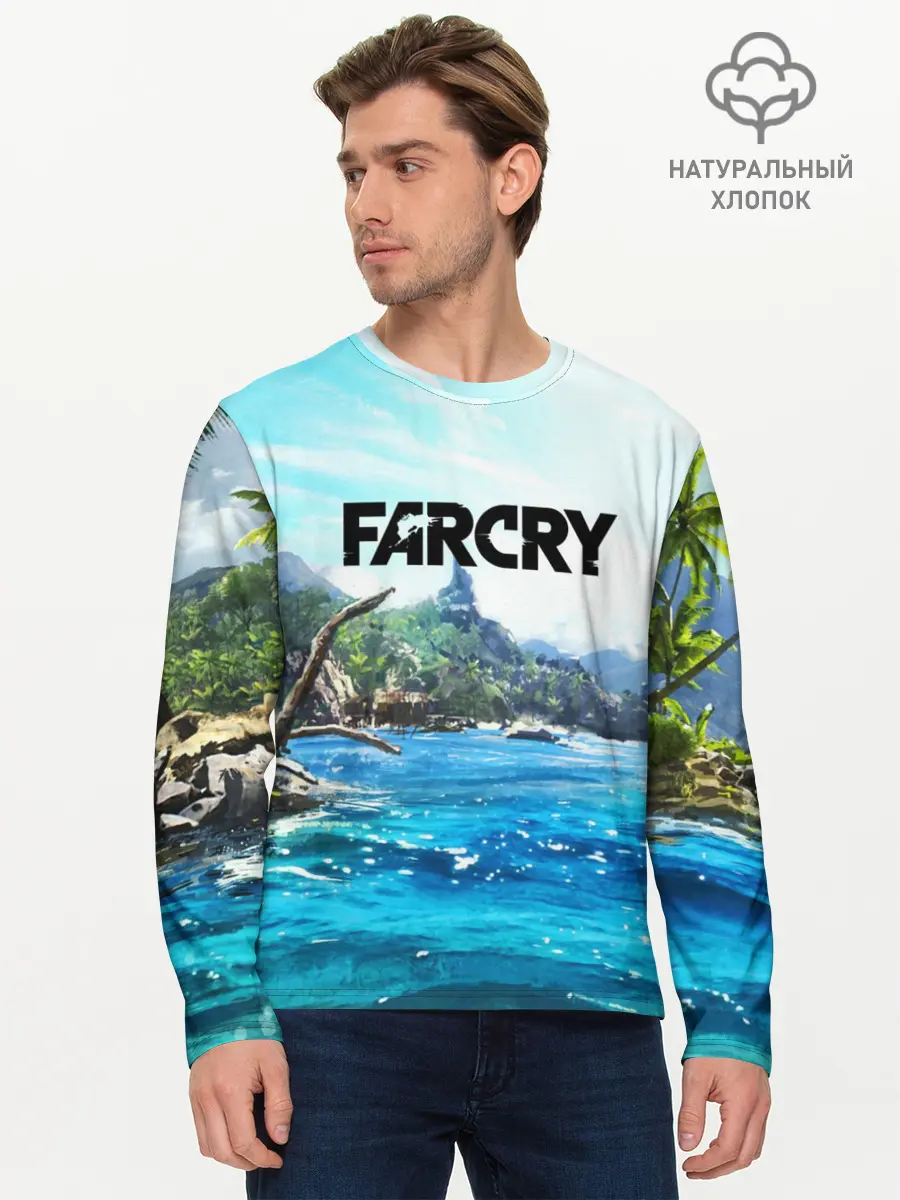 Мужской лонгслив базовый / FARCRY (P007_P004ooo1683571, P004ooo1683571)