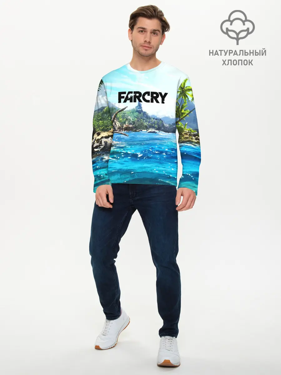 Мужской лонгслив базовый / FARCRY (P007_P004ooo1683571, P004ooo1683571)
