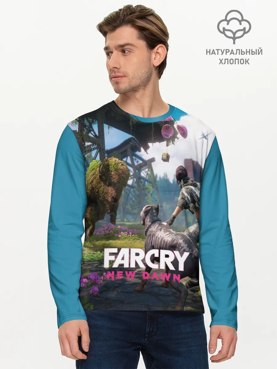 Мужской лонгслив базовый / FARCRY:NEW DAWN (P007_P004ooo1686711, P004ooo1686711)