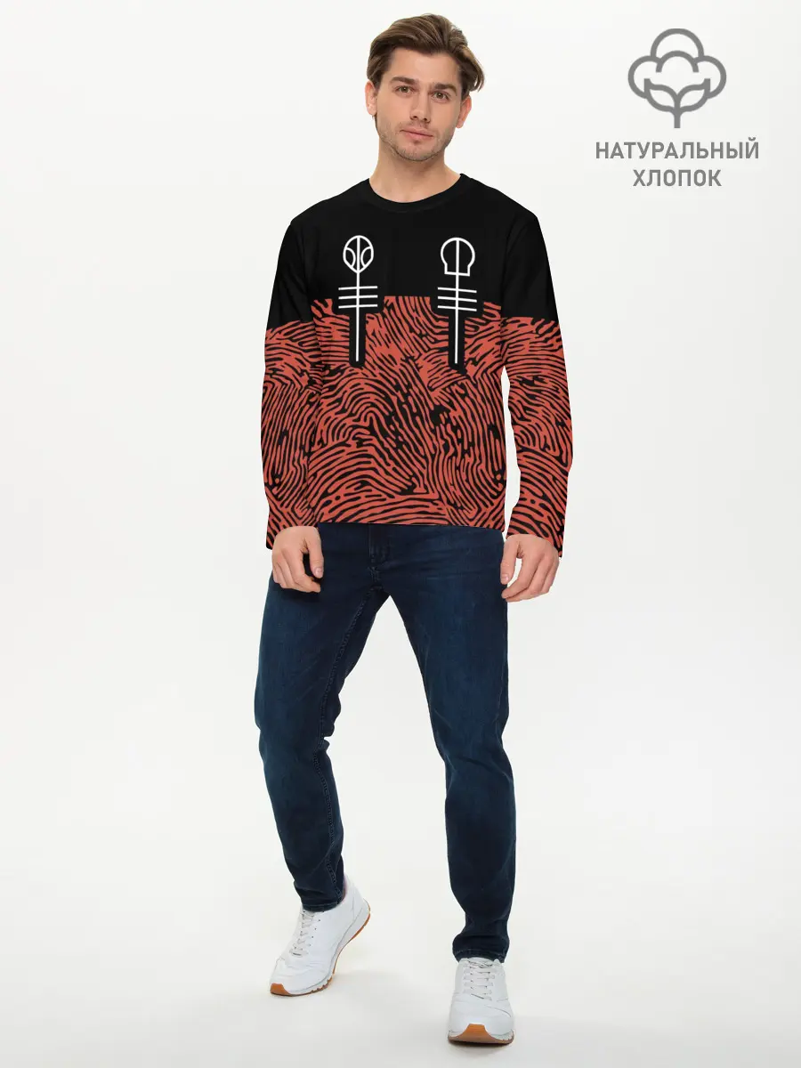 Мужской лонгслив базовый / Twenty One Pilots - Blurryface (P007_P004ooo1687325, P004ooo1687325)
