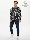 Мужской лонгслив базовый / Серебряная паутина (P007_P004ooo1687985, P004ooo1687985)