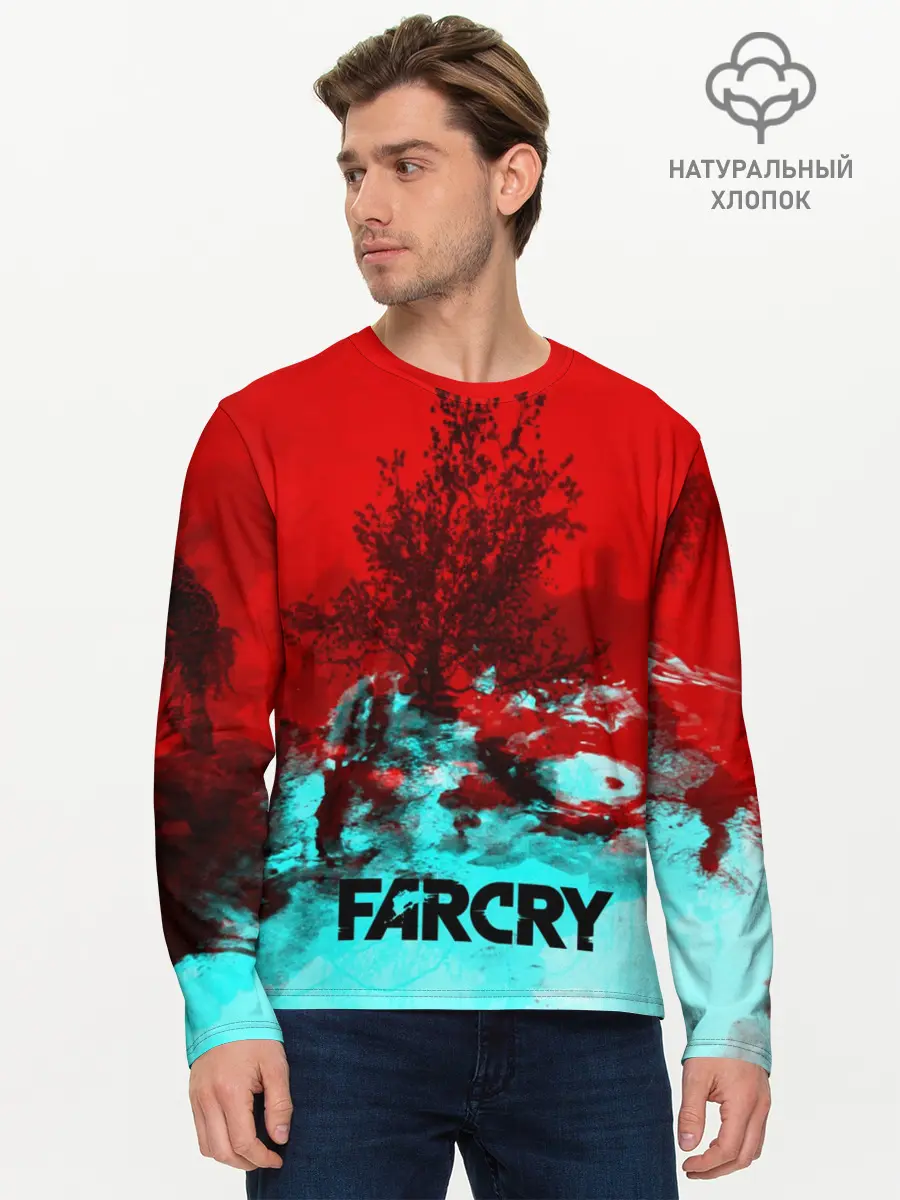 Мужской лонгслив базовый / FARCRY (P007_P004ooo1685593, P004ooo1685593)