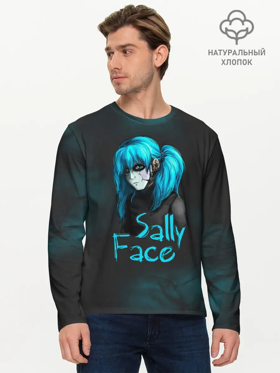 Мужской лонгслив базовый / Sally Face (P007_P004ooo1685715, P004ooo1685715)