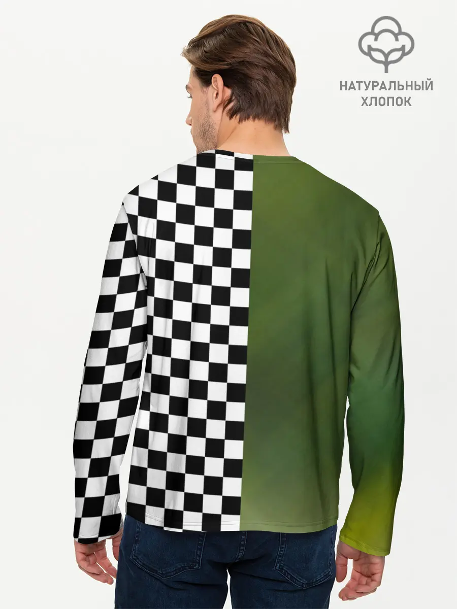 Мужской лонгслив базовый / Френдзона Кроки (P007_P004ooo1685515, P004ooo1685515)
