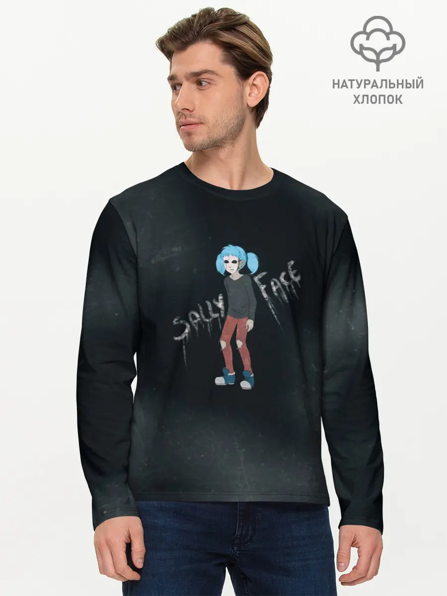 Мужской лонгслив базовый / Sally Face (P007_P004ooo1686231, P004ooo1686231)