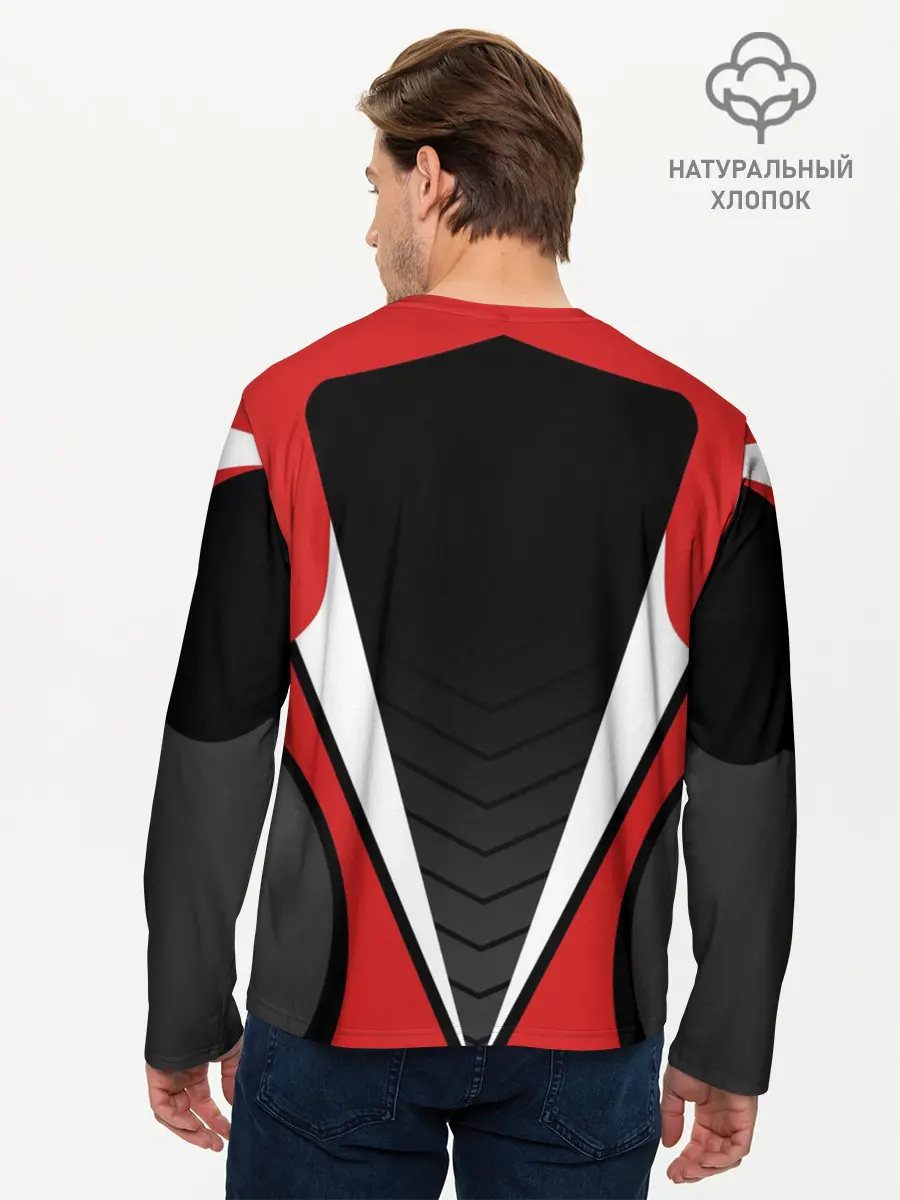 Мужской лонгслив базовый / Форма GT Omega (P007_P004ooo1691003, P004ooo1691003)