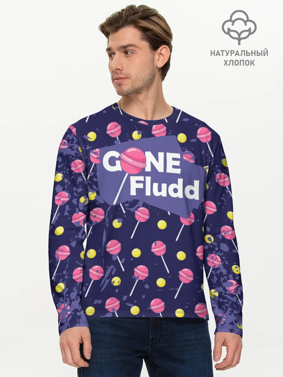 Мужской лонгслив базовый / GONE.Fludd (P007_P004ooo1691167, P004ooo1691167)