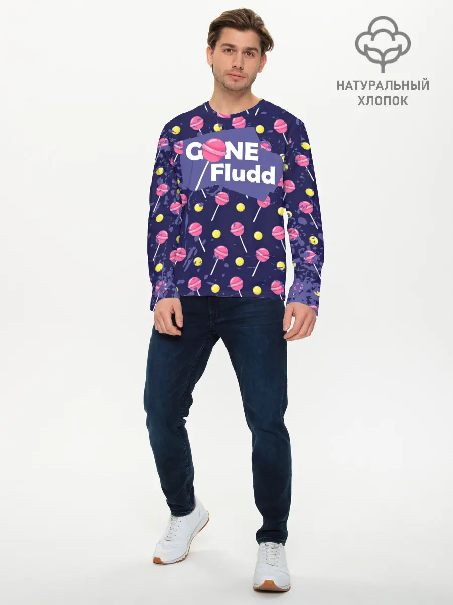Мужской лонгслив базовый / GONE.Fludd (P007_P004ooo1691167, P004ooo1691167)