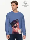 Мужской лонгслив базовый / Аниме девушка в маске с ушками (P007_P004ooo1691357, P004ooo1691357)