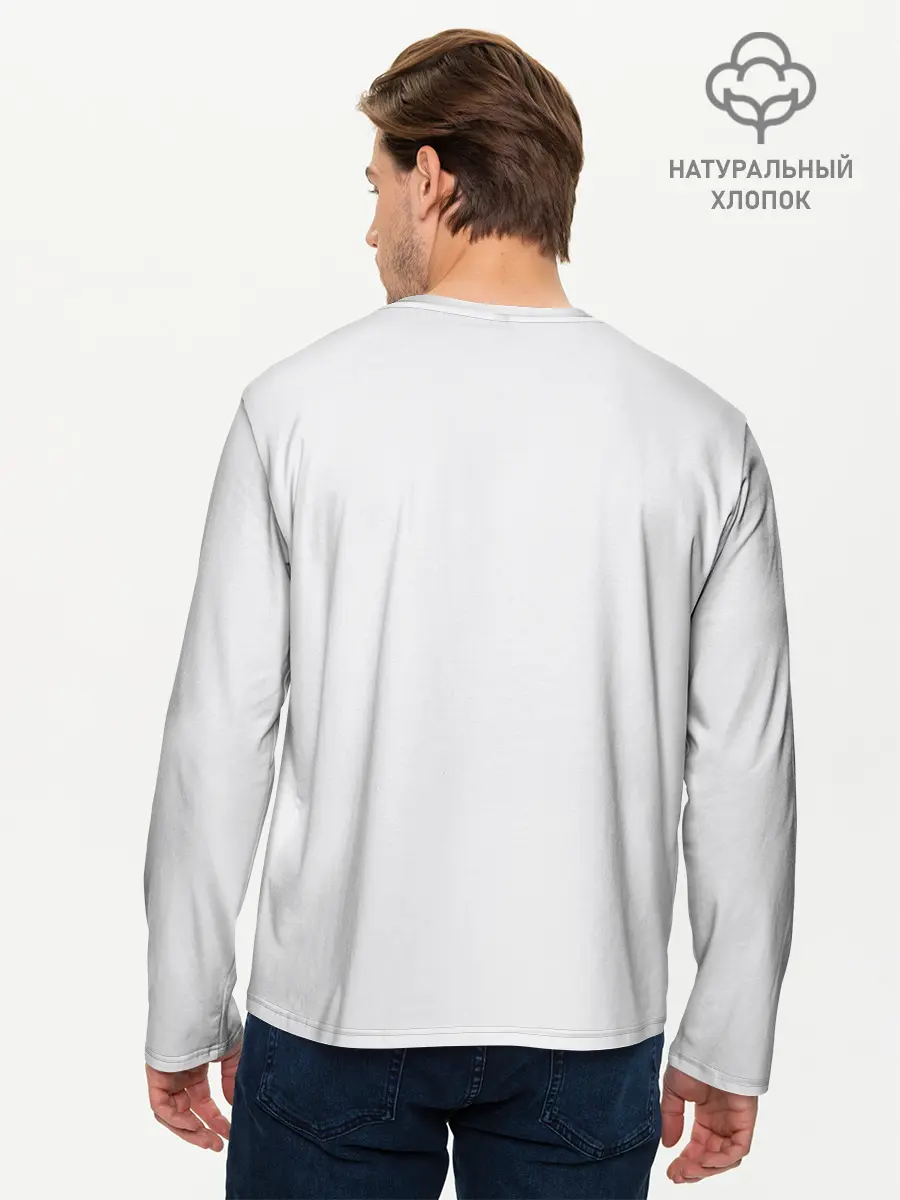 Мужской лонгслив базовый / Красивая аниме девушка (P007_P004ooo1691369, P004ooo1691369)