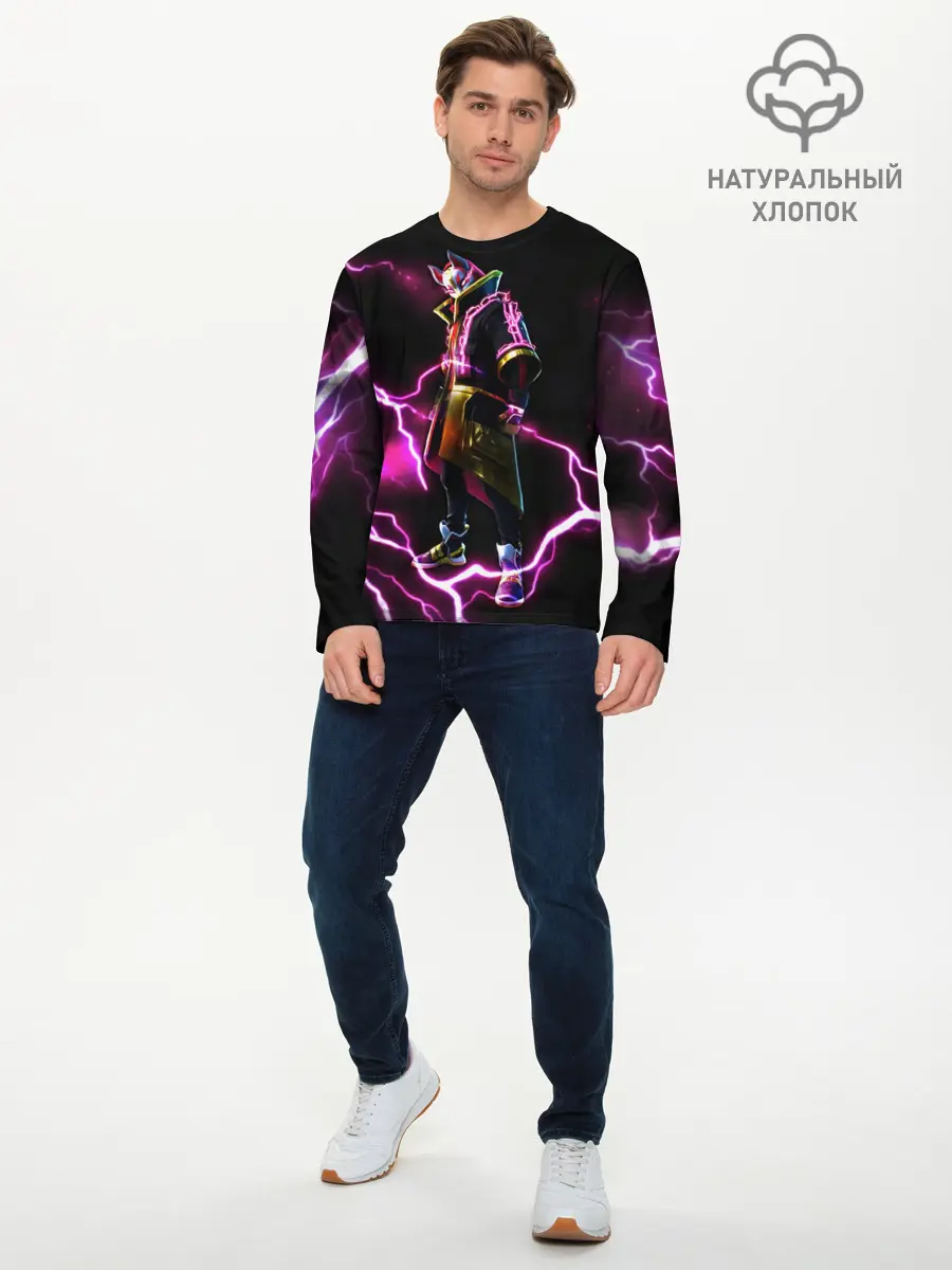 Мужской лонгслив базовый / FORTNITE (P007_P004ooo1693725, P004ooo1693725)