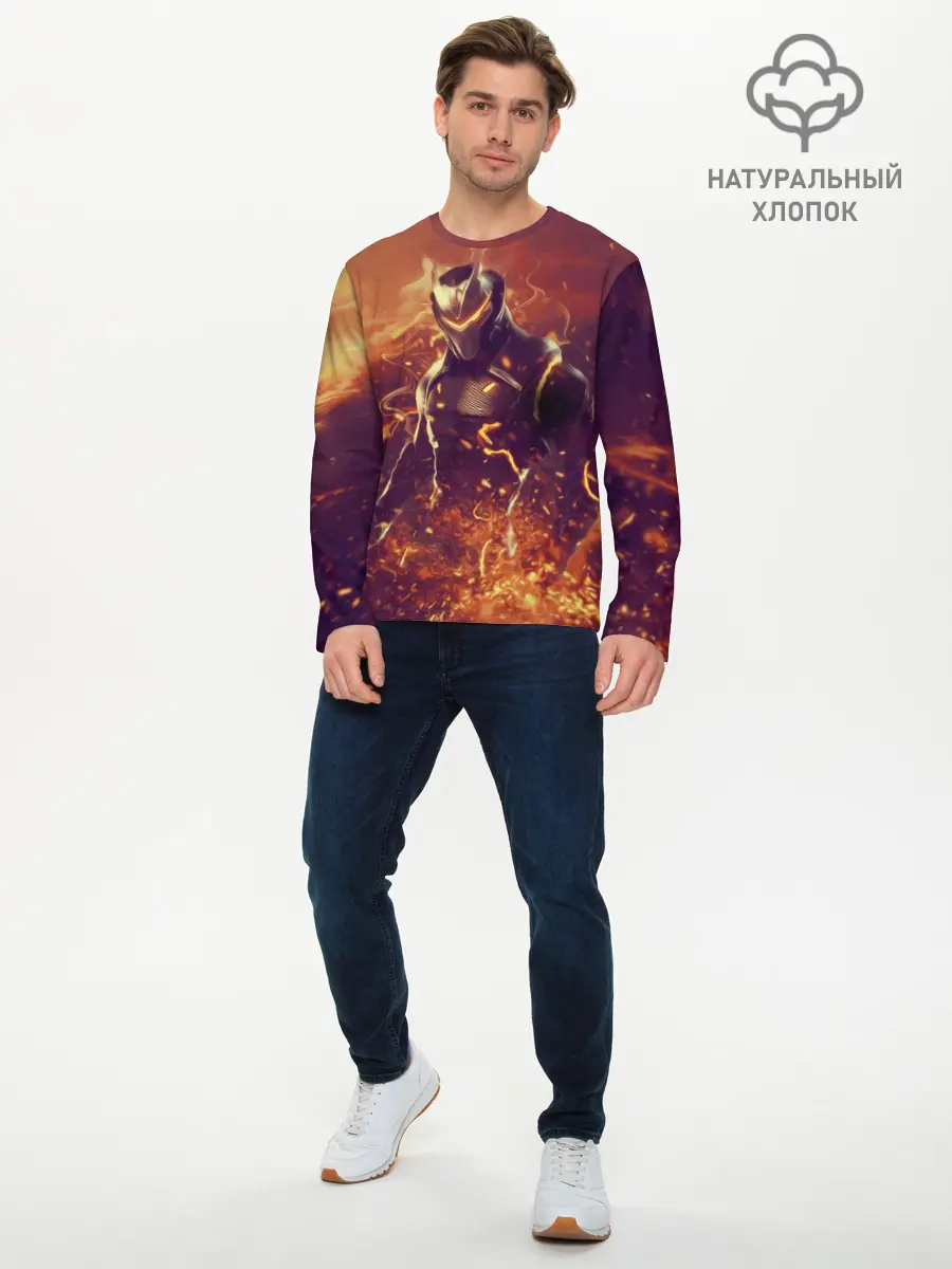 Мужской лонгслив базовый / FORTNITE (P007_P004ooo1693763, P004ooo1693763)