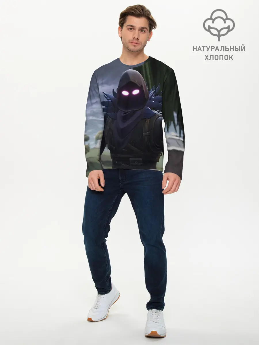 Мужской лонгслив базовый / FORTNITE (P007_P004ooo1693801, P004ooo1693801)