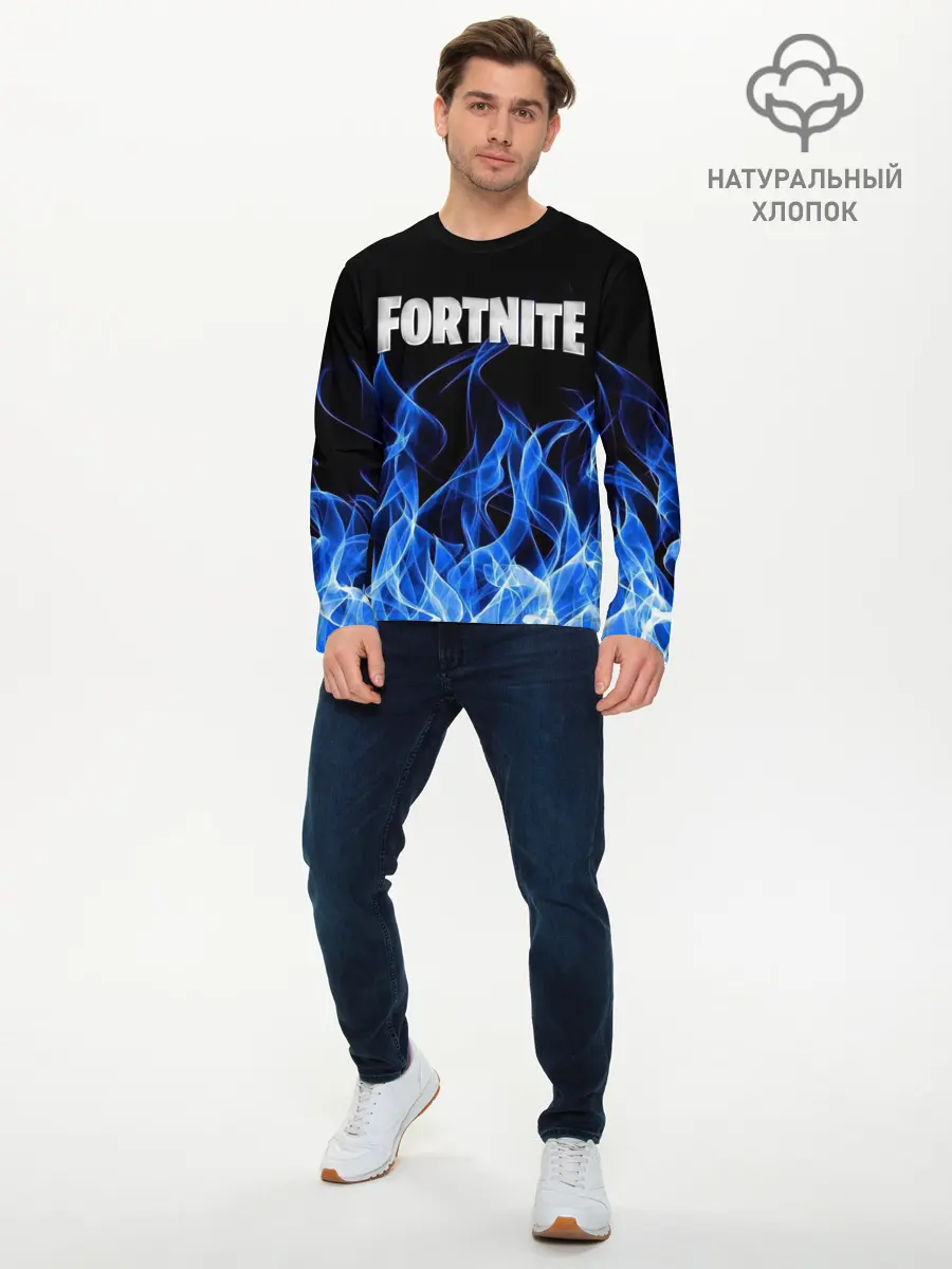 Мужской лонгслив базовый / FORTNITE (P007_P004ooo1693017, P004ooo1693017)