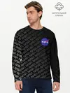 Мужской лонгслив базовый / NASA (P007_P004ooo1693057, P004ooo1693057)