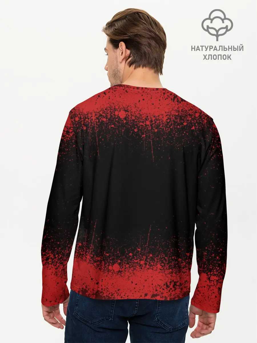 Мужской лонгслив базовый / Кровавая Дота 2 (P007_P004ooo1693169, P004ooo1693169)