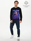 Мужской лонгслив базовый / Ahri. KDA (P007_P004ooo1694469, P004ooo1694469)