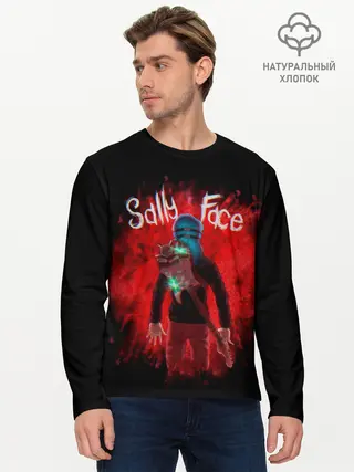 Мужской лонгслив базовый / Sally Face