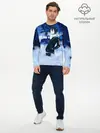 Мужской лонгслив базовый / Снежный Ято. БЕЗДОМНЫЙ БОГ (P007_P004ooo1694697, P004ooo1694697)