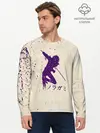 Мужской лонгслив базовый / Силуэт БЕЗДОМНОГО БОГА (P007_P004ooo1693927, P004ooo1693927)