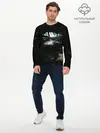 Мужской лонгслив базовый / Глаза Ябоку. БЕЗДОМНЫЙ БОГ (P007_P004ooo1694255, P004ooo1694255)