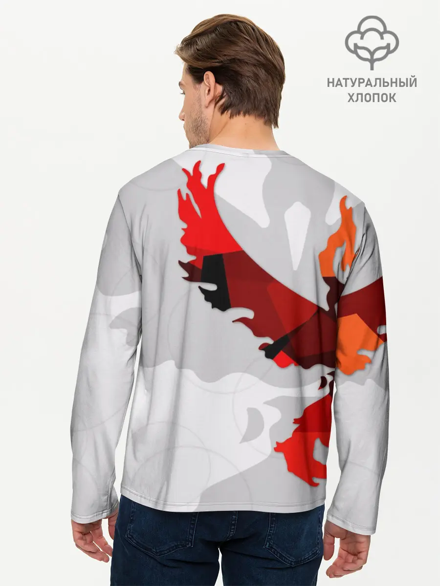 Мужской лонгслив базовый / Pokemon GO (P007_P004ooo1694287, P004ooo1694287)