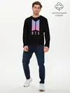 Мужской лонгслив базовый / BTS Suga (P007_P004ooo1694303, P004ooo1694303)