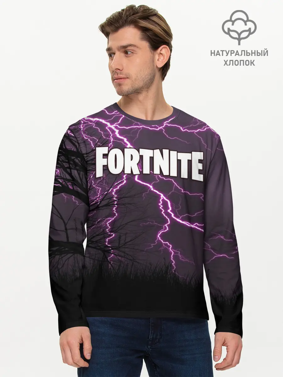 Мужской лонгслив базовый / FORTNITE (P007_P004ooo1695023, P004ooo1695023)